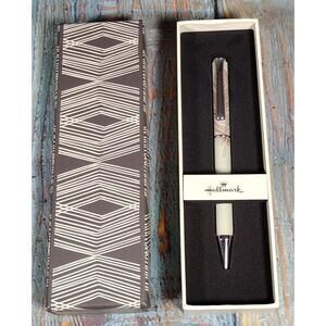 Hallmark‎ Black Ink Pen with Decorative Design in Gift Box